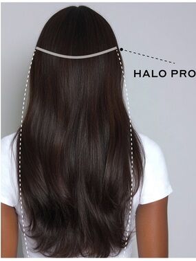 Bellami HALO PRO EXTENSIONS KIT, MOCHACHINO BROWN #1C NATURAL
